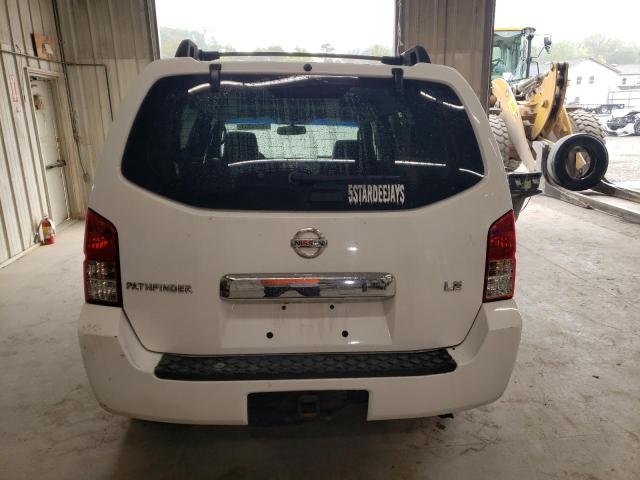 5N1AR18W56C608219 - 2006 NISSAN PATHFINDER LE 白色 照片 6