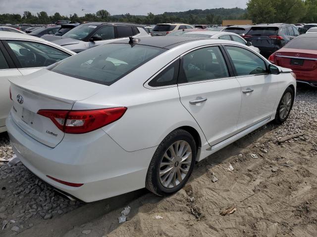 5NPE34AF1FH010605 - 2015 HYUNDAI SONATA SPORT WHITE photo 3