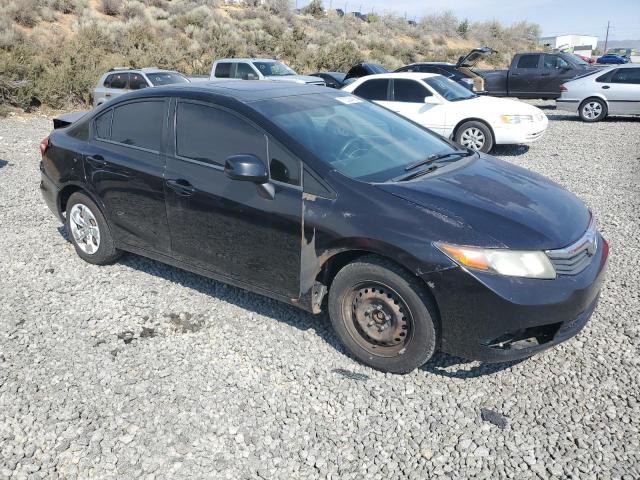 19XFB2F87CE334826 - 2012 HONDA CIVIC EX BLACK photo 4