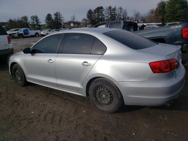 3VW1K7AJ4EM440142 - 2014 VOLKSWAGEN JETTA BASE SILVER photo 2