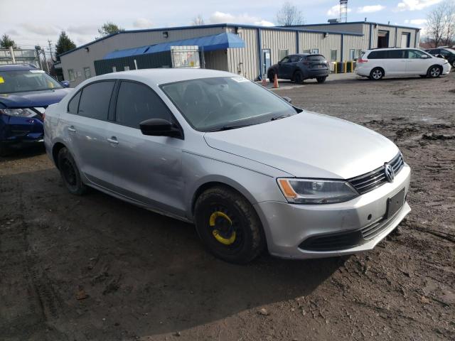 3VW1K7AJ4EM440142 - 2014 VOLKSWAGEN JETTA BASE SILVER photo 4