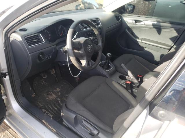 3VW1K7AJ4EM440142 - 2014 VOLKSWAGEN JETTA BASE SILVER photo 7