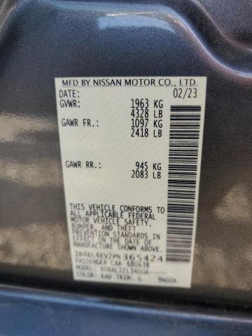 1N4BL4EV2PN365424 - 2023 NISSAN ALTIMA SL 灰色 照片 12