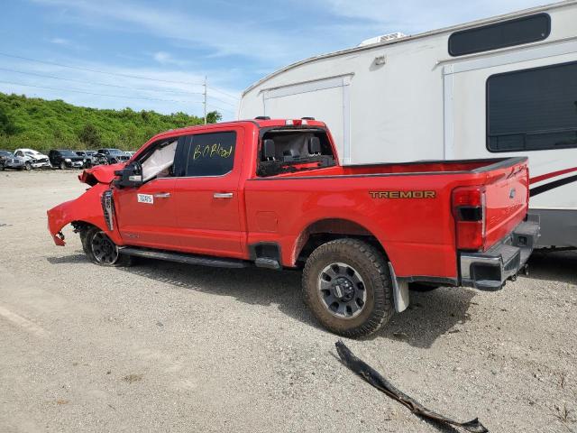1FT8W2BM8PEC12932 - 2023 FORD F250 SUPER DUTY RED photo 2