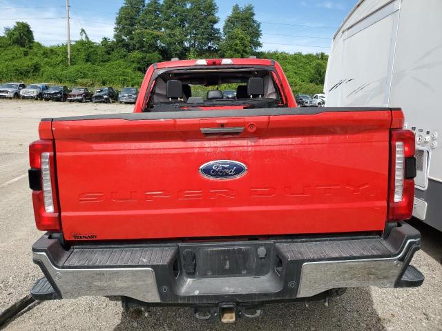 1FT8W2BM8PEC12932 - 2023 FORD F250 SUPER DUTY RED photo 6