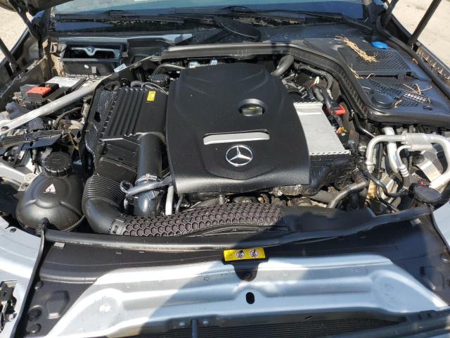 55SWF4KB0FU016089 - 2015 MERCEDES-BENZ C 300 4MATIC SILVER photo 11