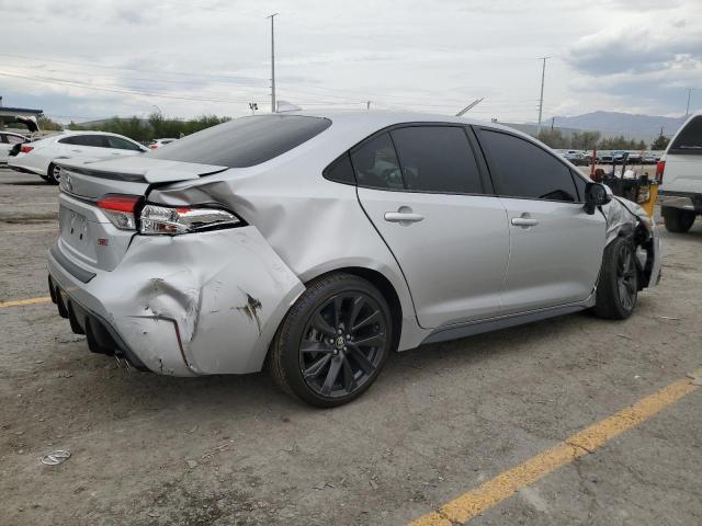 JTDS4MCE3P3517068 - 2023 TOYOTA COROLLA SE SILVER photo 3