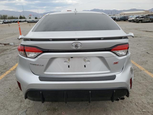 JTDS4MCE3P3517068 - 2023 TOYOTA COROLLA SE SILVER photo 6