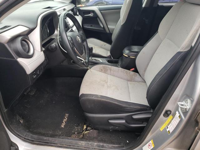 2T3WFREV6GW256991 - 2016 TOYOTA RAV4 XLE SILVER photo 7