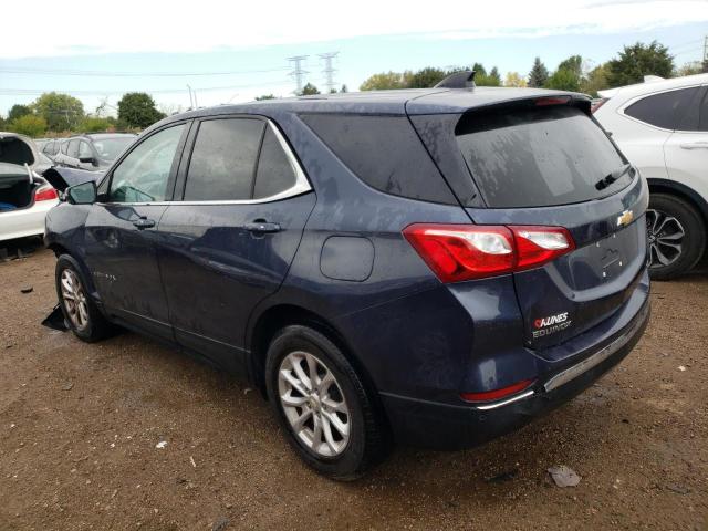 3GNAXSEV1JS631017 - 2018 CHEVROLET EQUINOX LT BLUE photo 2