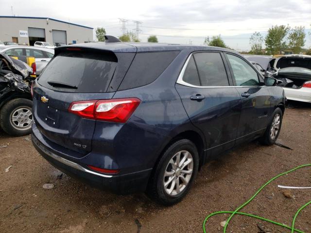 3GNAXSEV1JS631017 - 2018 CHEVROLET EQUINOX LT BLUE photo 3