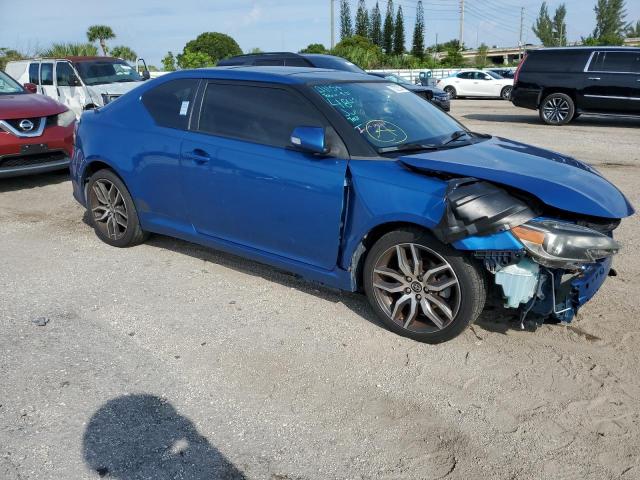 JTKJF5C76FJ013596 - 2015 TOYOTA SCION TC 蓝色 照片 4