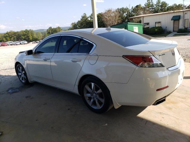19UUA8F58DA002127 - 2013 ACURA TL TECH WHITE photo 2