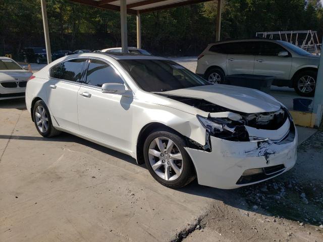19UUA8F58DA002127 - 2013 ACURA TL TECH WHITE photo 4