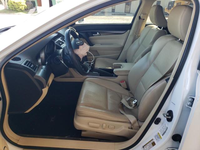 19UUA8F58DA002127 - 2013 ACURA TL TECH WHITE photo 7