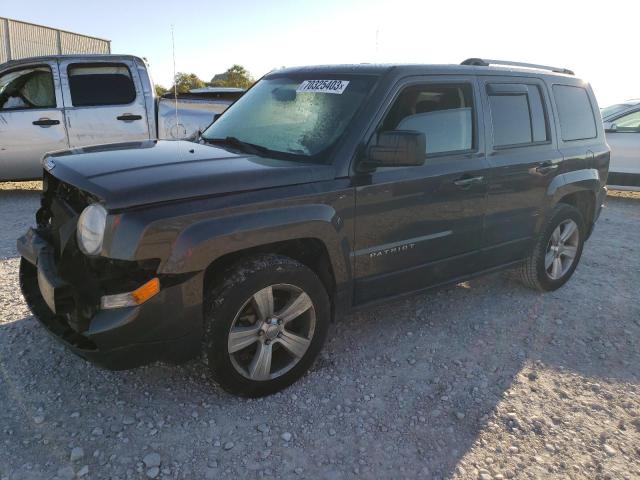 1C4NJPFA8GD600859 - 2016 JEEP PATRIOT LATITUDE GRAY photo 1