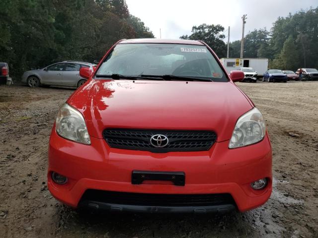 2T1KR30E48C706515 - 2008 TOYOTA COROLLA MA XR RED photo 5