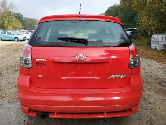 2T1KR30E48C706515 - 2008 TOYOTA COROLLA MA XR RED photo 6