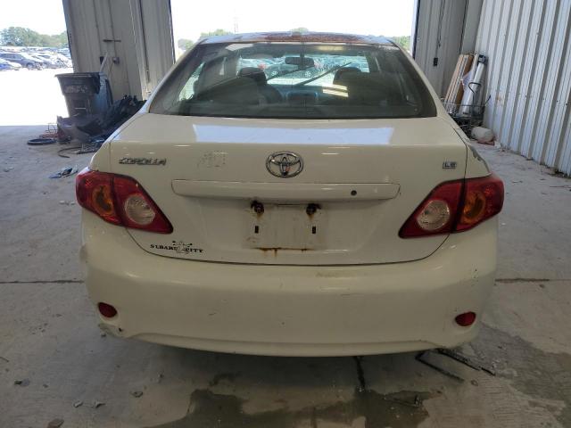 JTDBL40E69J035393 - 2009 TOYOTA COROLLA BASE WHITE photo 6