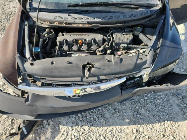 19XFA1F57BE033359 - 2011 HONDA CIVIC LX BLACK photo 11