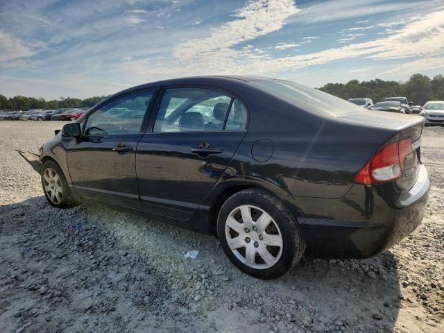 19XFA1F57BE033359 - 2011 HONDA CIVIC LX BLACK photo 2