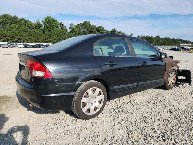 19XFA1F57BE033359 - 2011 HONDA CIVIC LX BLACK photo 3