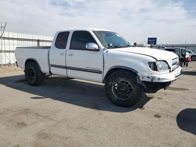 5TBRN34143S435062 - 2003 TOYOTA TUNDRA ACCESS CAB SR5 WHITE photo 4
