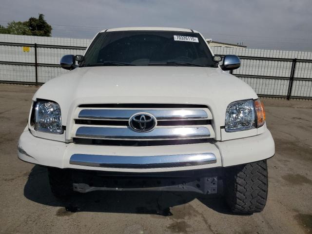 5TBRN34143S435062 - 2003 TOYOTA TUNDRA ACCESS CAB SR5 WHITE photo 5