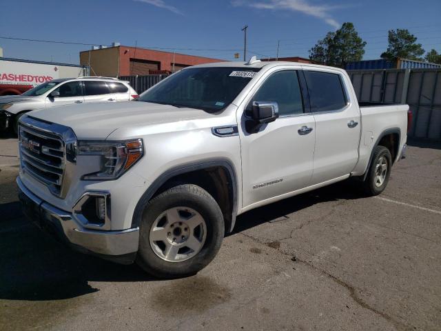 3GTP8DED9KG207169 - 2019 GMC SIERRA C1500 SLT WHITE photo 1