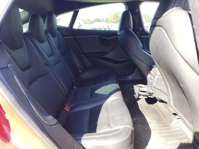 5YJSA1E22MF425717 - 2021 TESLA MODEL S Կարմիր լուսանկար 10