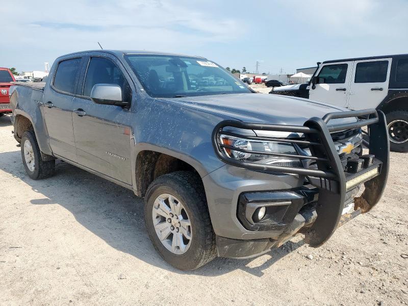 1GCGSCEN8N1103960 - 2022 CHEVROLET COLORADO LT GRAY photo 7