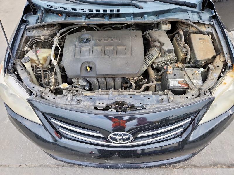 2T1BU4EE5DC122650 - 2013 TOYOTA COROLLA LE BASE BLACK photo 11