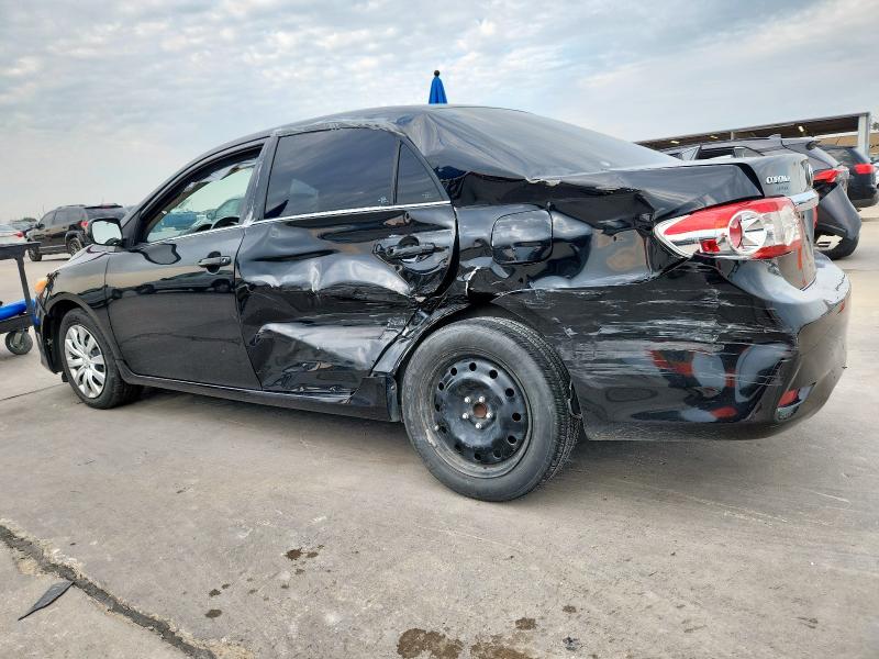 2T1BU4EE5DC122650 - 2013 TOYOTA COROLLA LE BASE BLACK photo 2