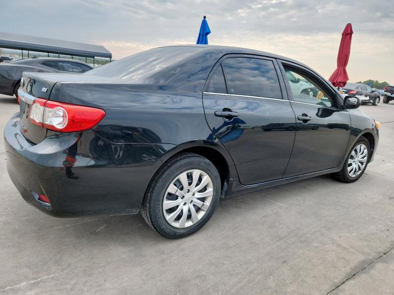 2T1BU4EE5DC122650 - 2013 TOYOTA COROLLA LE BASE BLACK photo 3