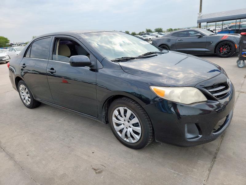 2T1BU4EE5DC122650 - 2013 TOYOTA COROLLA LE BASE BLACK photo 4