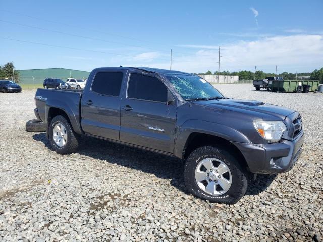 5TFJU4GN5EX060713 - 2014 TOYOTA TACOMA DOUBLE CAB PRERUNNER GRAY photo 4