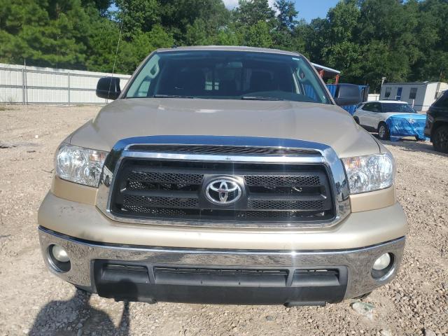 5TFRY5F19AX089606 - 2010 TOYOTA TUNDRA DOUBLE CAB SR5 TAN photo 5