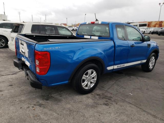 1FTER1EH0MLD03185 - 2021 FORD RANGER XL BLUE photo 3