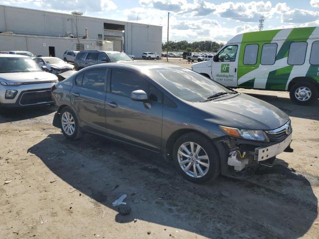 19XFB2F83CE331261 - 2012 HONDA CIVIC EX Gri fotoğraf 4