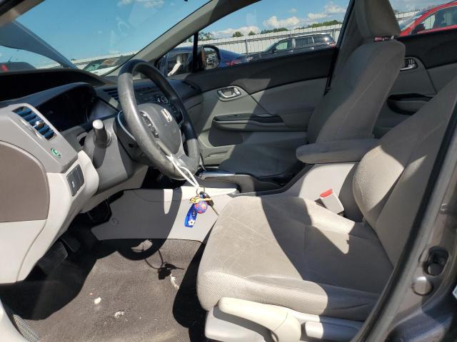 19XFB2F83CE331261 - 2012 HONDA CIVIC EX Gri fotoğraf 7