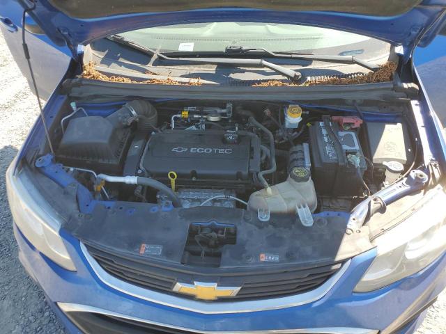 1G1JB5SHXH4152427 - 2017 CHEVROLET SONIC LS ლურჯი ფოტო 11