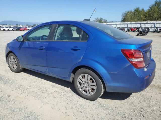 1G1JB5SHXH4152427 - 2017 CHEVROLET SONIC LS ლურჯი ფოტო 2
