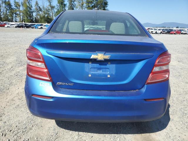 1G1JB5SHXH4152427 - 2017 CHEVROLET SONIC LS ლურჯი ფოტო 6