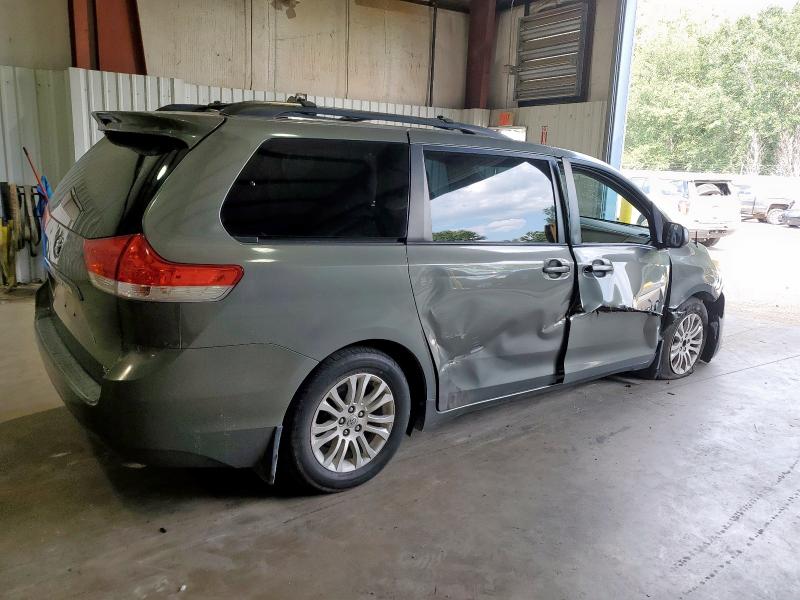 5TDYK3DC4BS079451 - 2011 TOYOTA SIENNA XLE 灰色 照片 3