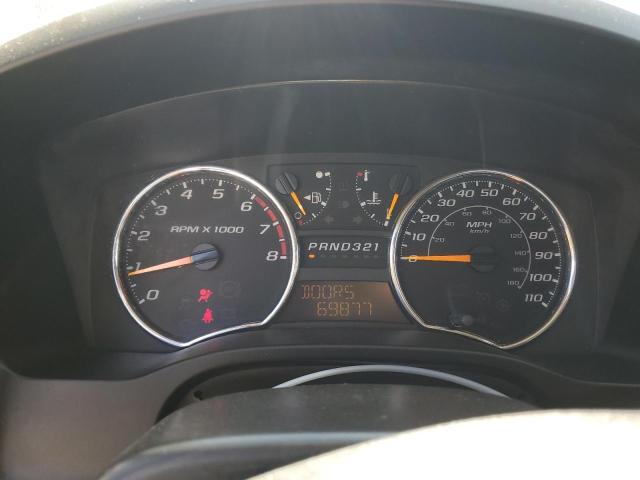 1GCESCD97A8113957 - 2010 CHEVROLET COLORADO LT SILVER photo 9