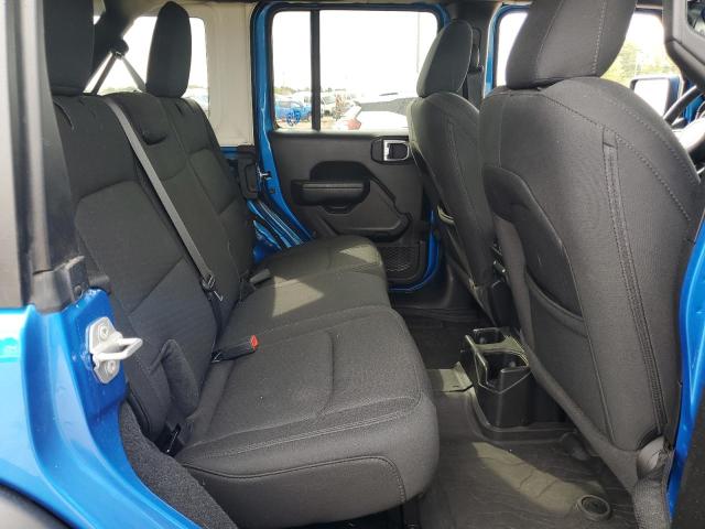 1C4HJXDG7NW188875 - 2022 JEEP WRANGLER U SPORT Blau Foto 10