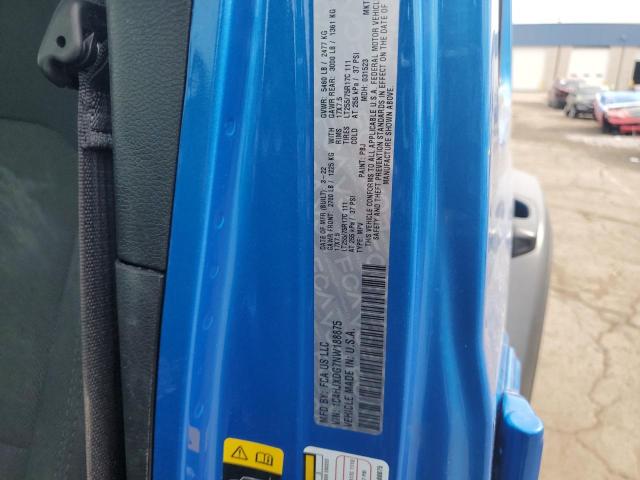 1C4HJXDG7NW188875 - 2022 JEEP WRANGLER U SPORT Blau Foto 12