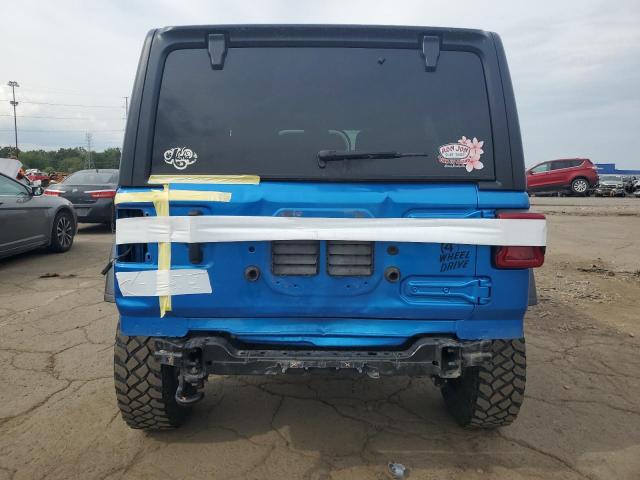 1C4HJXDG7NW188875 - 2022 JEEP WRANGLER U SPORT Blau Foto 6