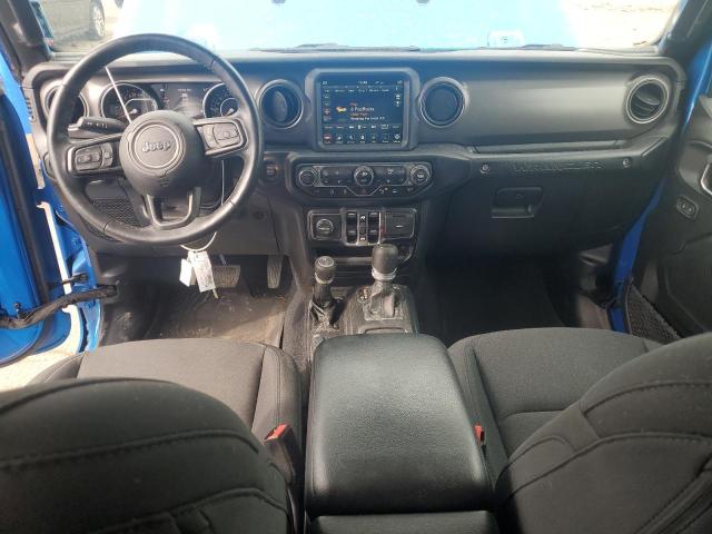 1C4HJXDG7NW188875 - 2022 JEEP WRANGLER U SPORT Blau Foto 8