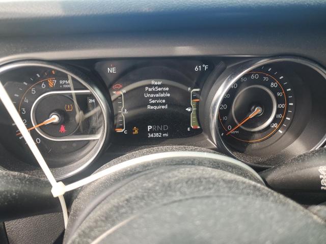 1C4HJXDG7NW188875 - 2022 JEEP WRANGLER U SPORT Blau Foto 9